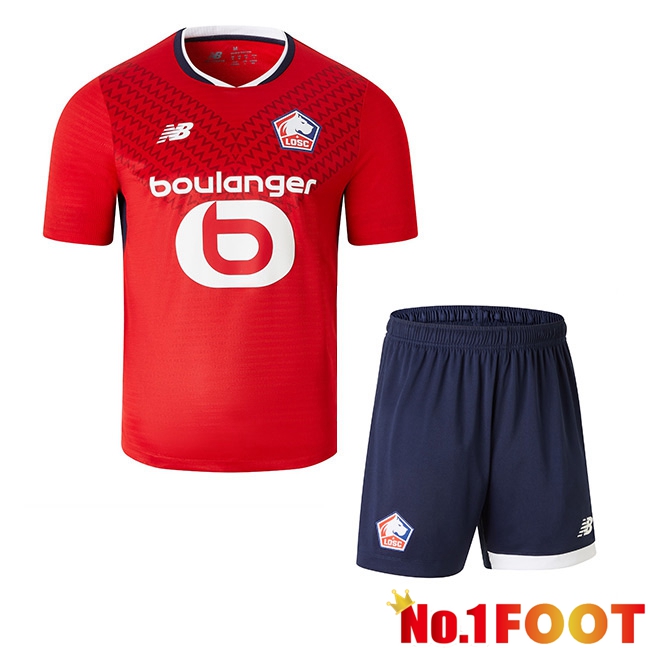 Lille LOSC Kids Home New Soccer Jersey 2024/2025