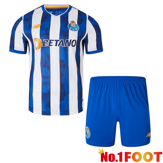 FC Porto Kids Home Soccer Jersey Blue White 2024/2025