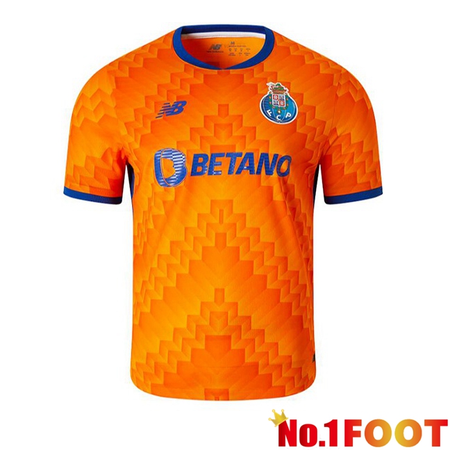 FC Porto Away Soccer Jersey Orange 2024/2025