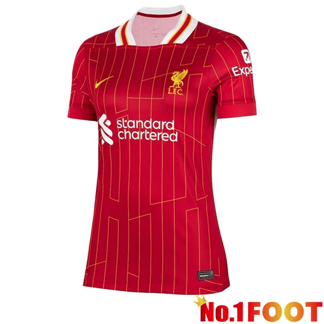 FC Liverpool Women Home New Soccer Jersey 2024/2025