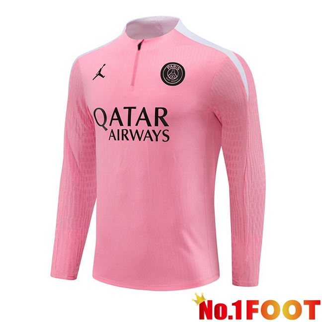 JORDAN Paris PSG Training Sweatshirt Pink 2024/2025