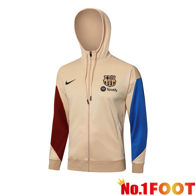 FC Barcelona Training Sweatshirt Hoodie Yellow 2024/2025