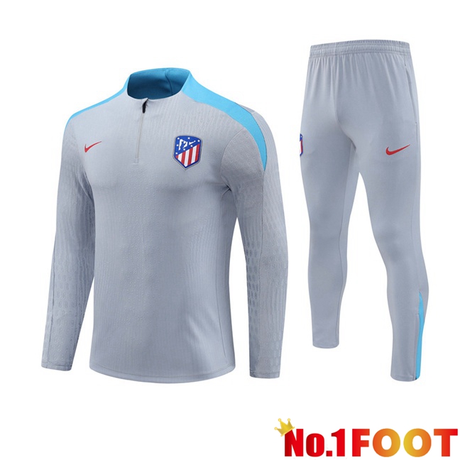 Atletico Madrid kit Training Tracksuit Grey 2024/2025