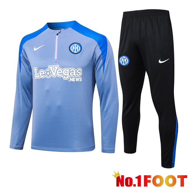 Inter Milan kit Training Tracksuit Blue 2024/2025