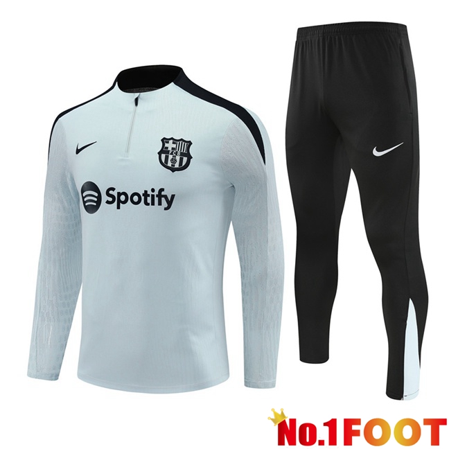 FC Barcelona kit Training Tracksuit Grey 2024/2025