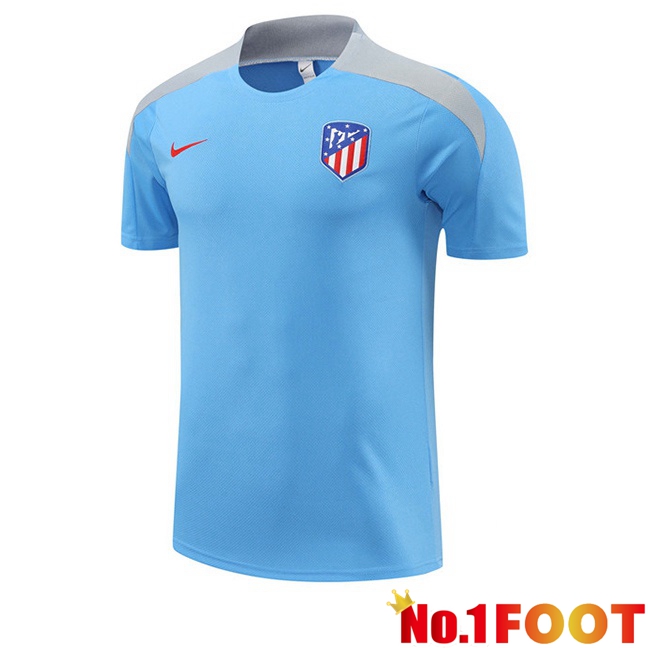 Atletico Madrid Training T Shirt Blue 2024/2025