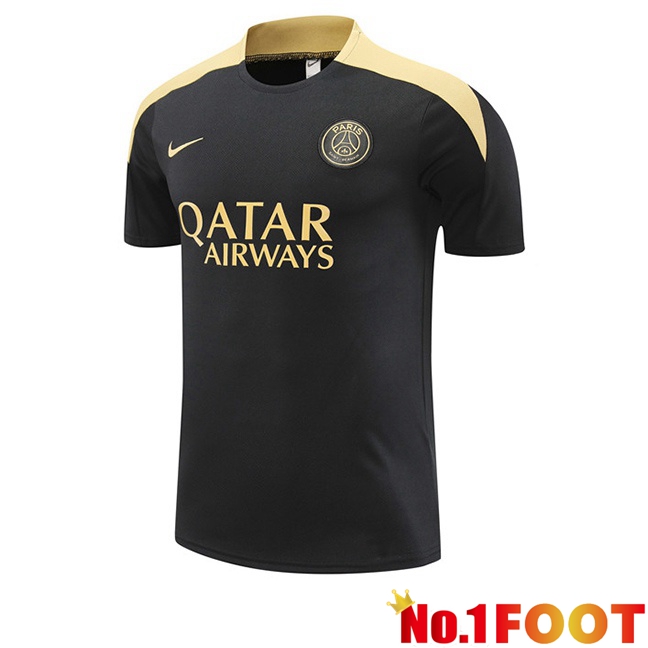 Paris PSG Training T Shirt Black 2024/2025