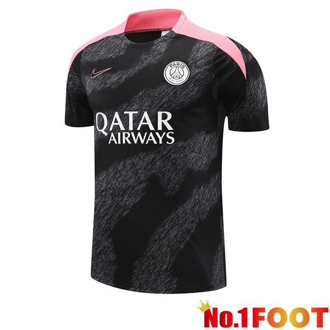 Paris PSG Training T Shirt Black 2024/2025