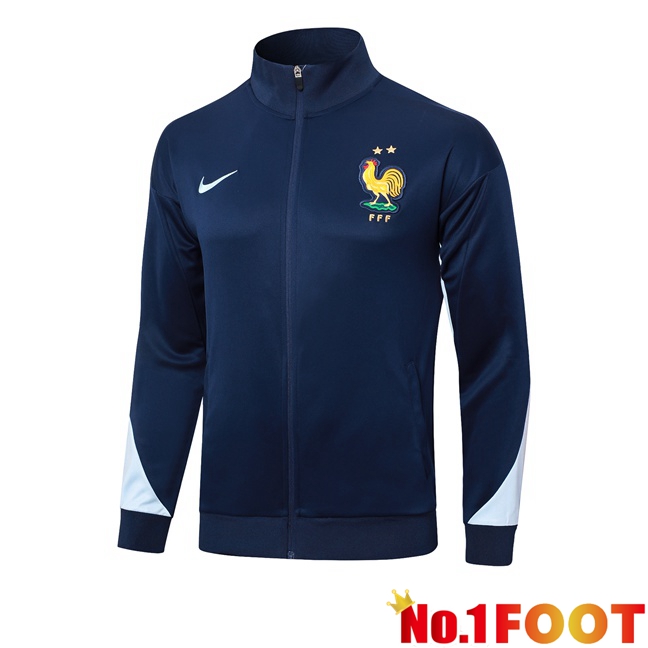 France Training Jacket Blue Royal 2024/2025