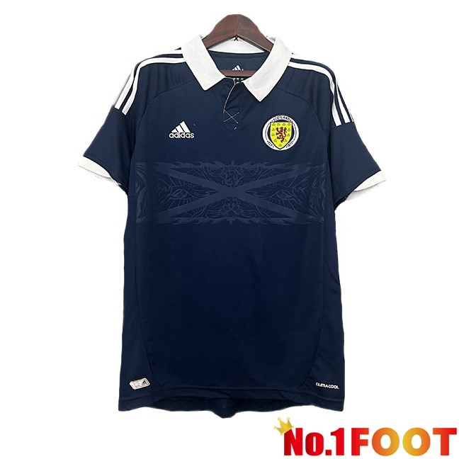 Scotland Retro Home Soccer Jersey Blue Royal 2012-2014