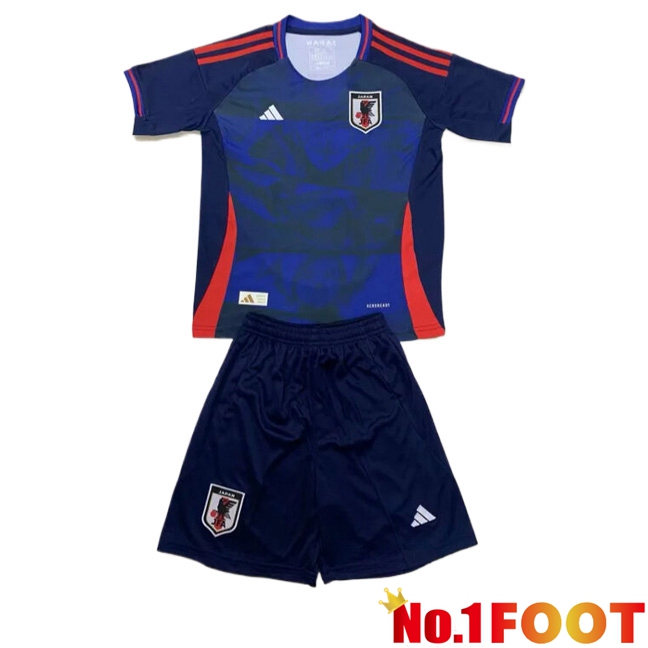 Japan Kids Soccer Jersey Special Edition Navy blue 2024/2025