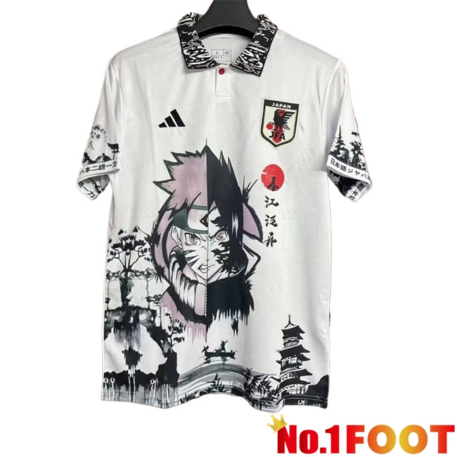 Japan Soccer Jersey Special Edition Naruto White 2024/2025