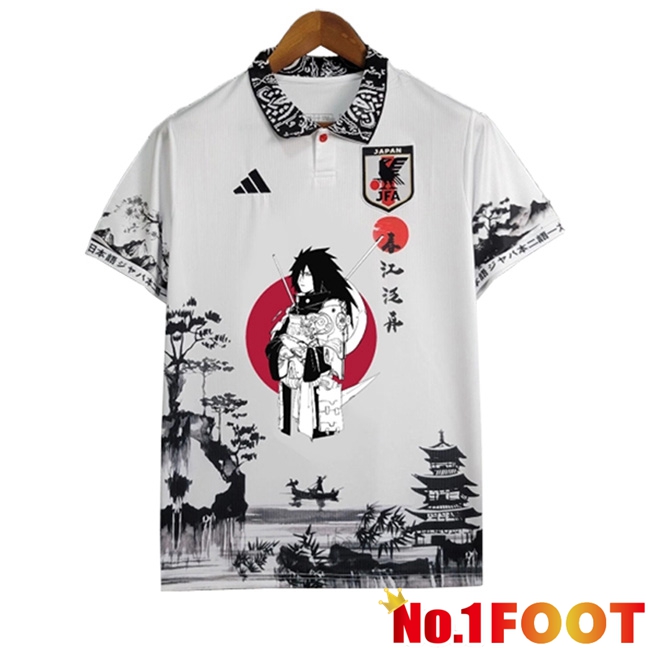 Japan Soccer Jersey Special Edition White/Black 2024/2025