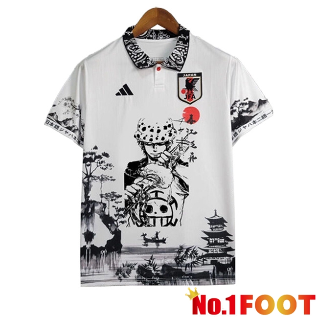 Japan Soccer Jersey Special Edition White/Black 2024/2025