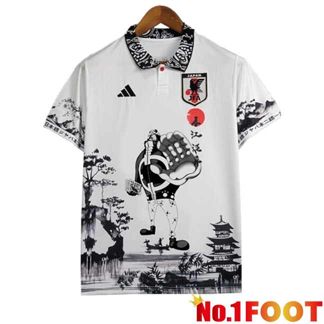 Japan Soccer Jersey Special Edition White/Black 2024/2025