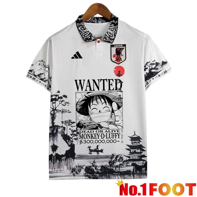 Japan Soccer Jersey Special Edition White/Black 2024/2025