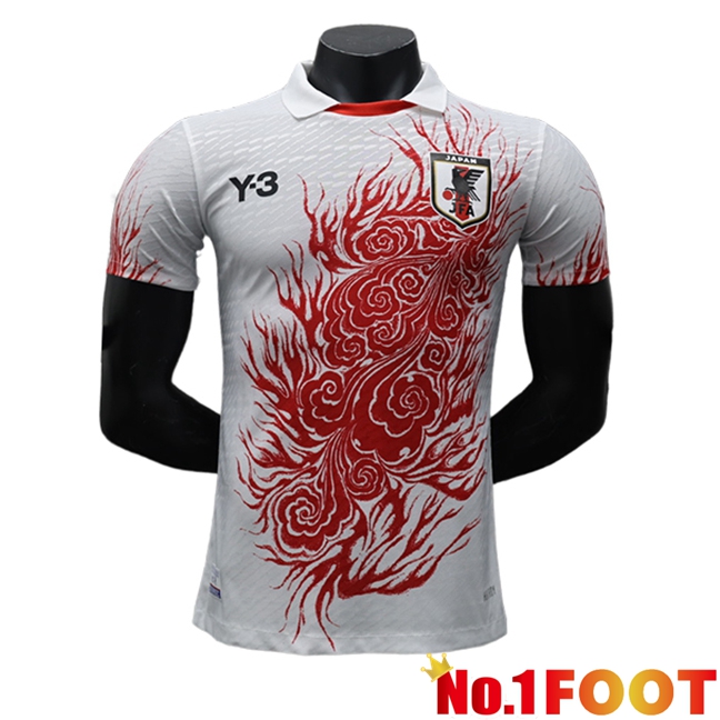 Japan Soccer Jersey Special Edition White/Red 2024/2025