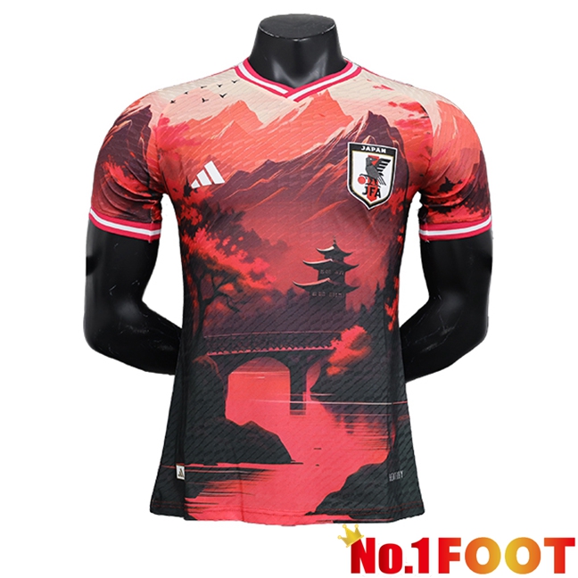 Japan Soccer Jersey Special Edition Red 2024/2025