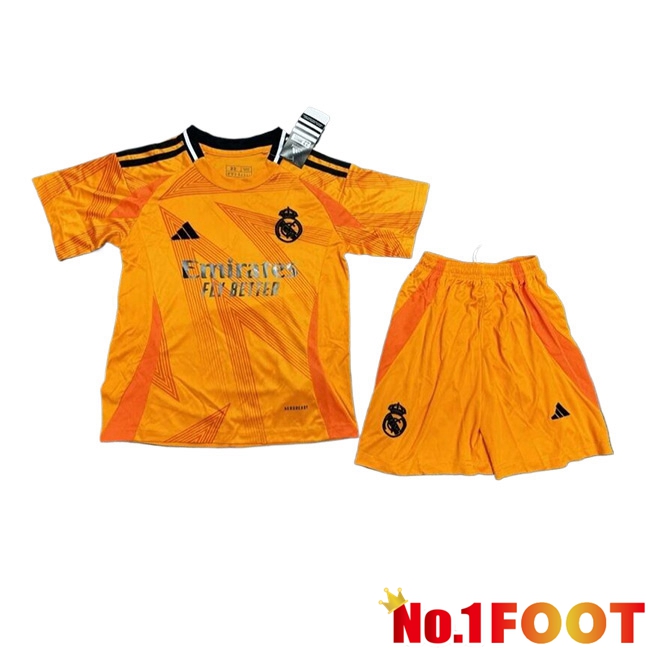 Real Madrid Kids Away Soccer Jersey 2024/2025