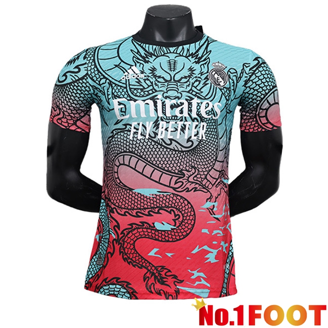 Real Madrid Soccer Jersey Special Edition Red/Green 2024/2025