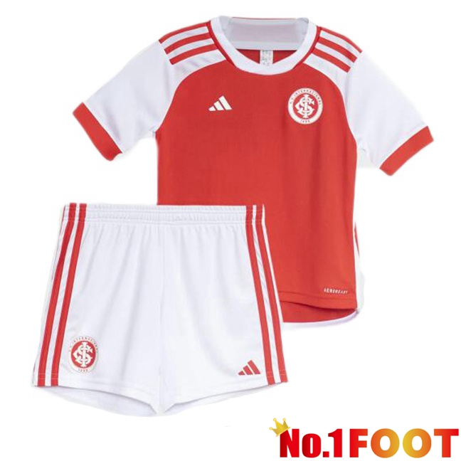 SC Internacional Kids Home Soccer Jersey Red 2024/2025