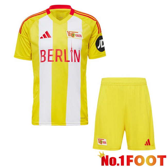 FC Union Berlin Kids Third Soccer Jersey Yellow 2024/2025