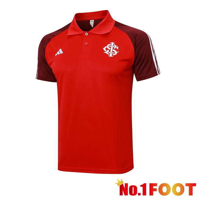 SC Internacional Soccer Polo Red 2024/2025