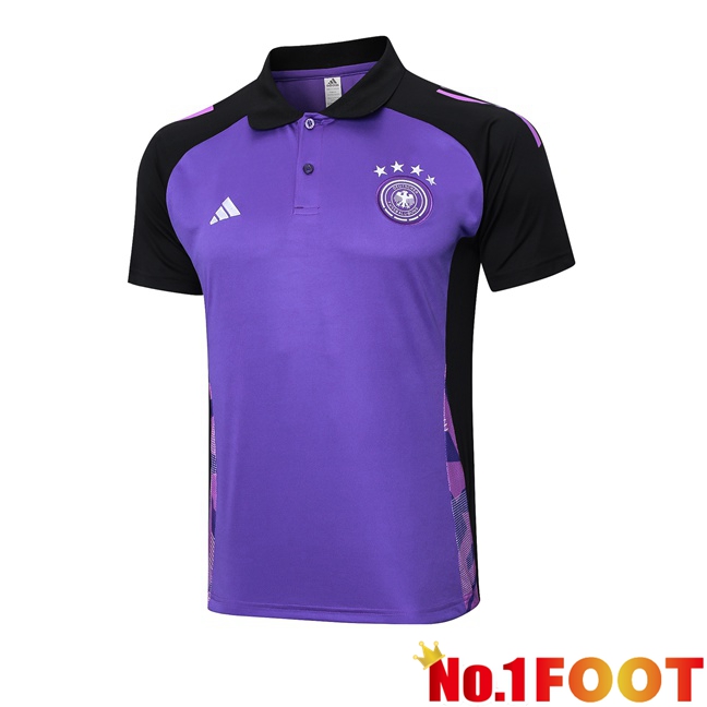 Germany Soccer Polo Purple 2024/2025