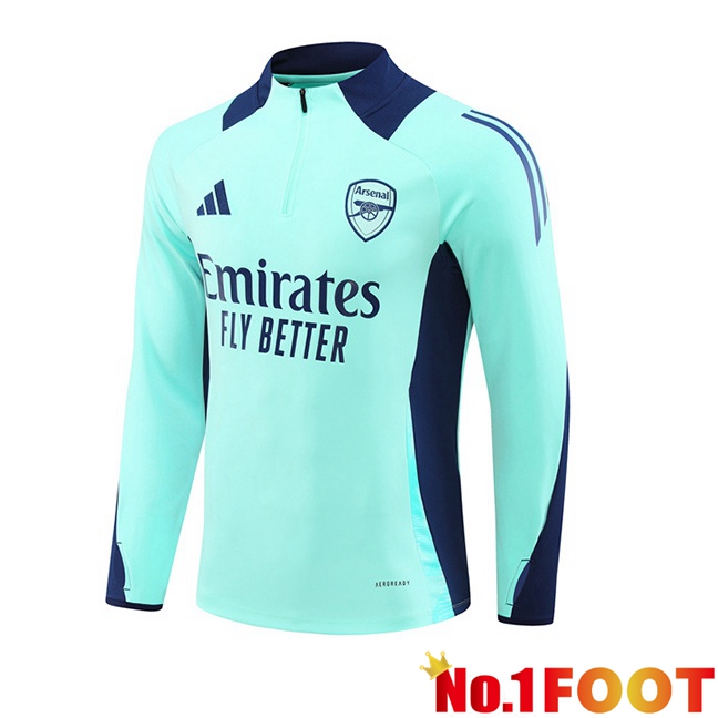 Arsenal Training Sweatshirt Green 2024/2025