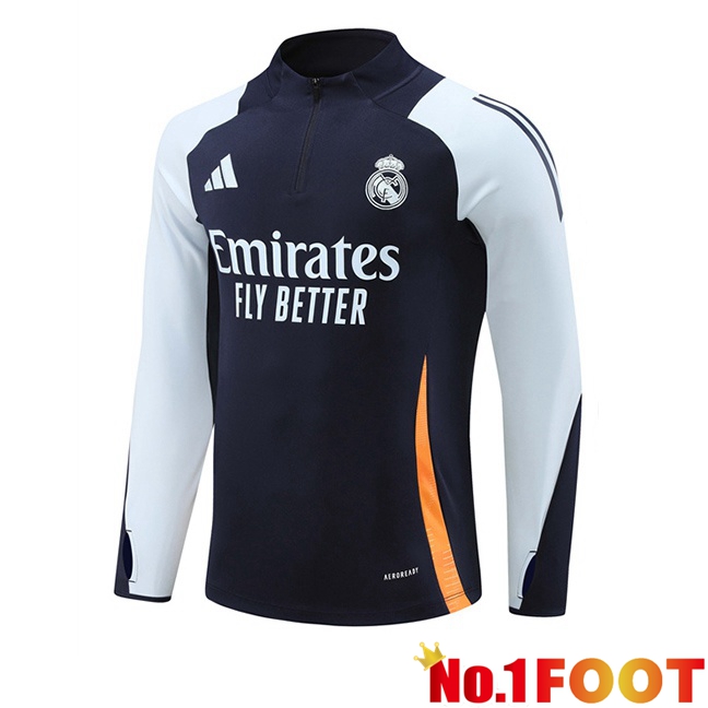 Real Madrid Training Sweatshirt Blue Royal 2024/2025