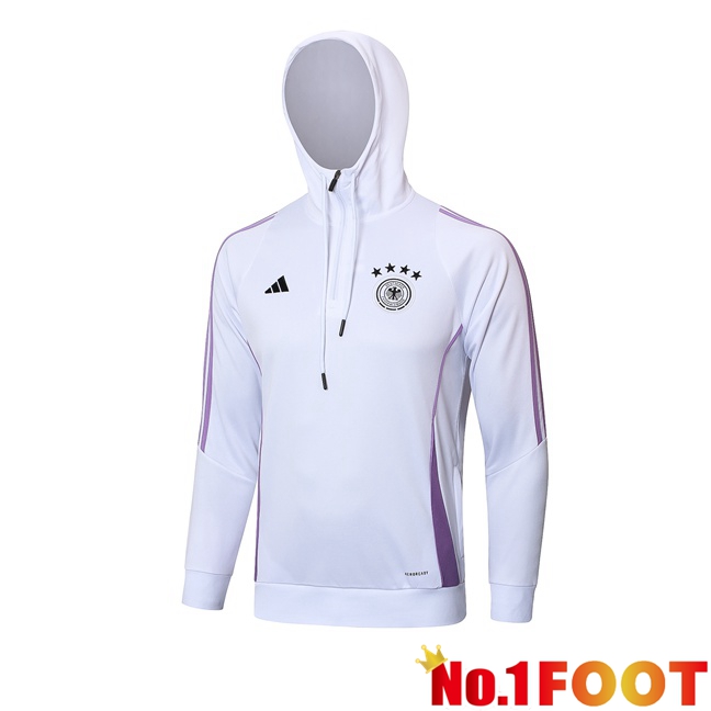 Germany Training Sweatshirt Hoodie White 2024/2025