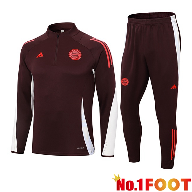 Bayern Munich kit Training Tracksuit Brown 2024/2025