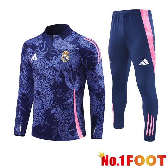 Real Madrid kit Training Tracksuit Blue Royal 2024/2025