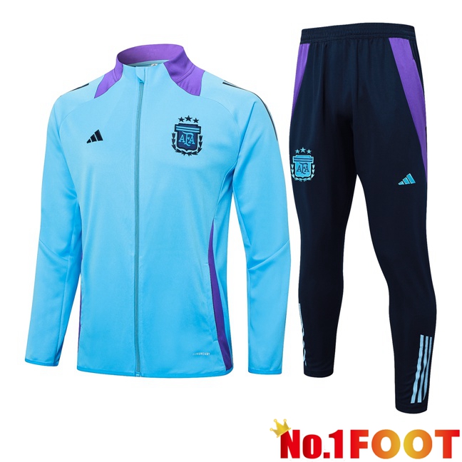 Argentina kit Training Jacket Suit Blue 2024/2025