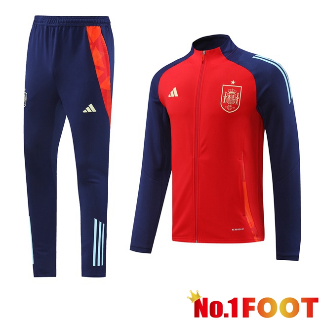 Spain kit Training Jacket Suit Red 2024/2025