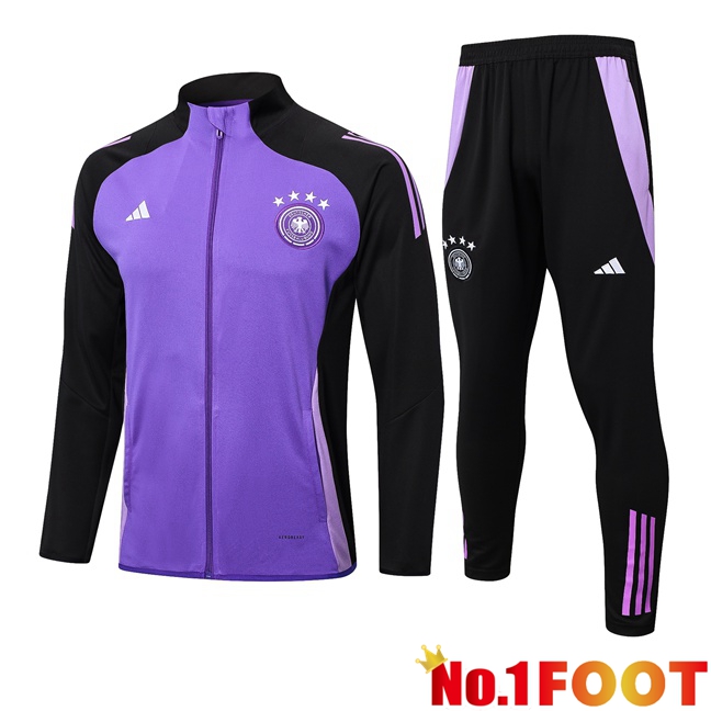 Germany kit Training Jacket Suit Purple 2024/2025