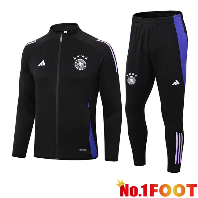 Germany kit Training Jacket Suit Black 2024/2025