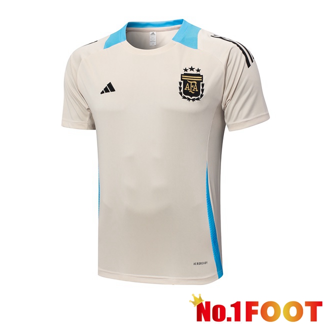 Argentina Training T Shirt Yellow 2024/2025