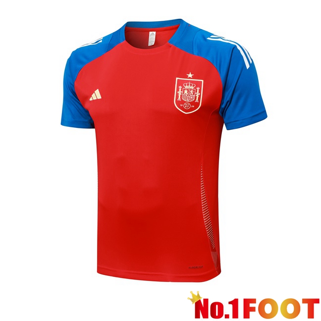 Spain Training T Shirt Red 2024/2025