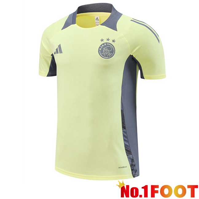 AFC Ajax Training T Shirt Yellow 2024/2025