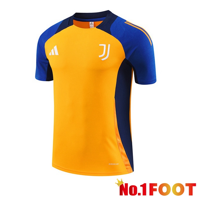 Juventus Training T Shirt Yellow 2024/2025