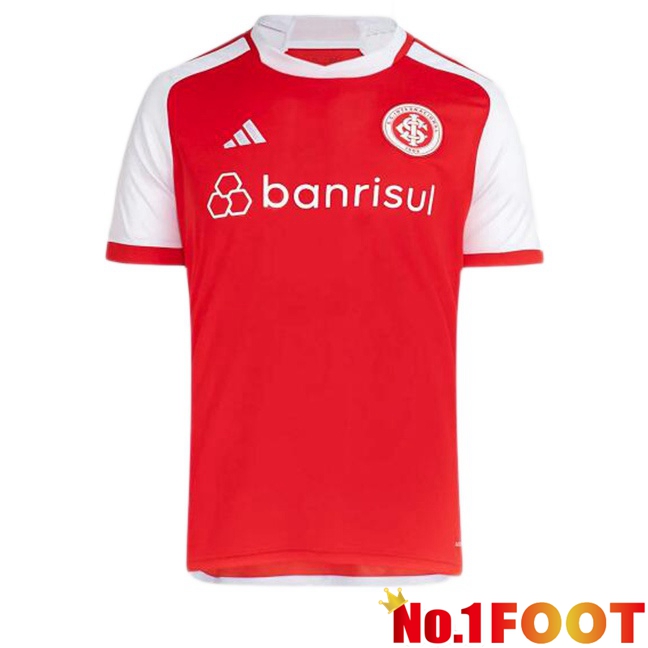 SC Internacional Home Soccer Jersey Red 2024/2025