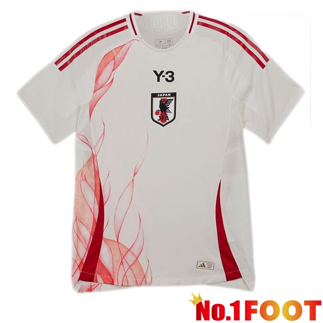 Japan Away Soccer Jersey White 2024/2025