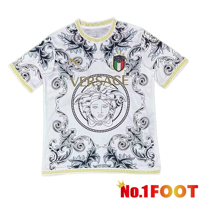 Italy Soccer Jersey Special Edition White 2024/2025