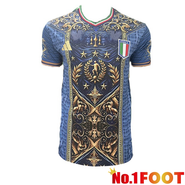 Italy Soccer Jersey Special Edition Blue 2024/2025