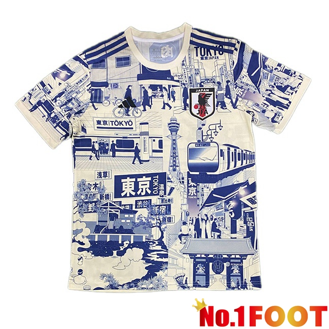 Japan Soccer Jersey Special Edition White 2024/2025