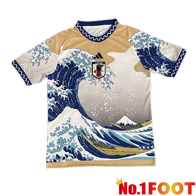 Japan Soccer Jersey Special Edition Yellow 2024/2025