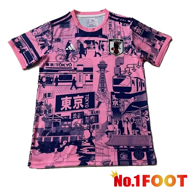 Japan Soccer Jersey Special Edition Pink 2024/2025