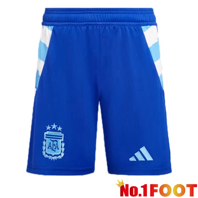 Argentina Away Soccer Shorts Blue 2024/2025