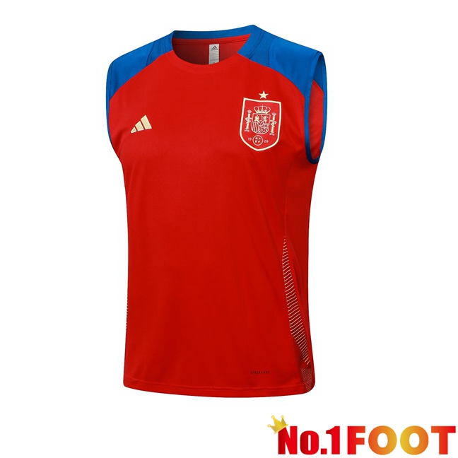 Spain Soccer Vest Red 2024/2025